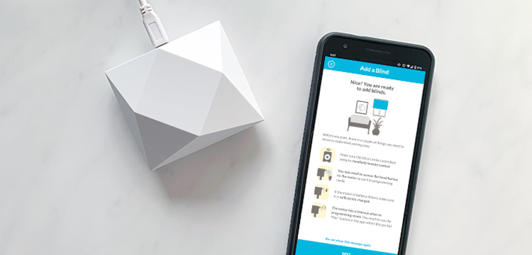 Neo Smart Blinds Controller for motorized blinds